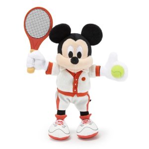 Mickey Mouse Tennis Plush - Mini Bean Bag 9'' - Disney Store Europe