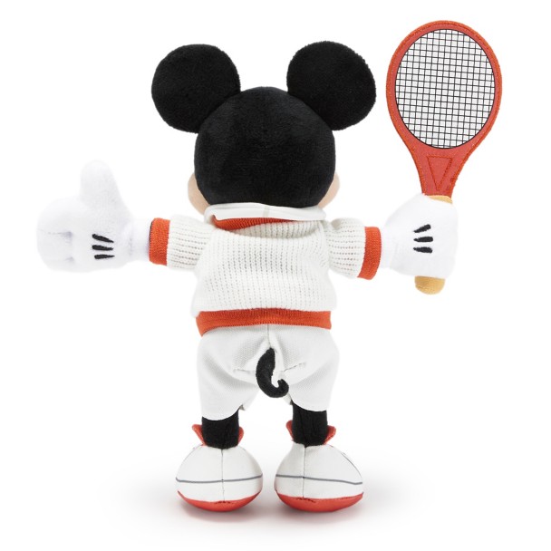 Mickey Mouse Tennis Plush - Mini Bean Bag 9'' - Disney Store Europe