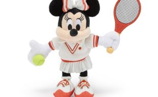 Minnie Mouse Tennis Plush – Mini Bean Bag 9” – Disney Store Europe