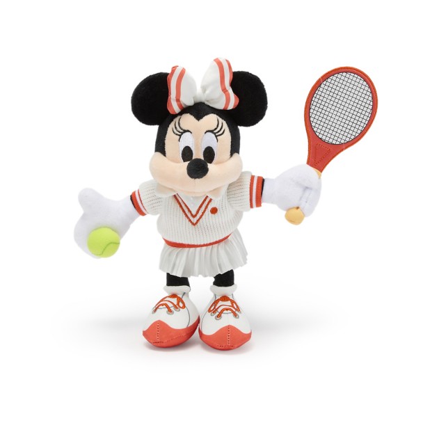 Minnie Mouse Tennis Plush - Mini Bean Bag 9'' - Disney Store Europe