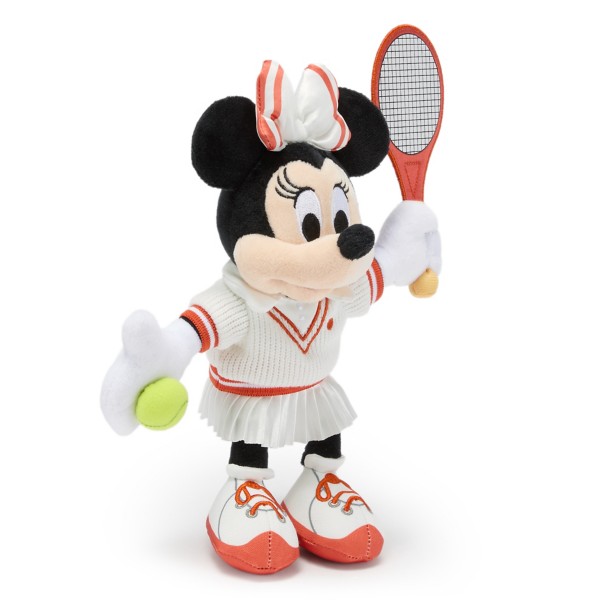 Minnie Mouse Tennis Plush - Mini Bean Bag 9'' - Disney Store Europe