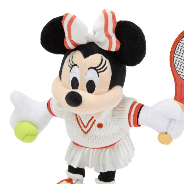 Minnie Mouse Tennis Plush - Mini Bean Bag 9'' - Disney Store Europe