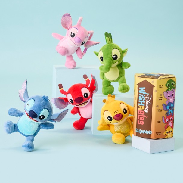 Disney Wishables Shimmer Mystery Plush - Lilo & Stitch - Micro
