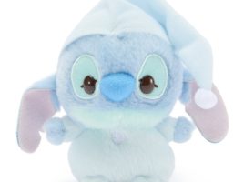 Stitch in Pajamas Urupocha-Chan Plush – Lilo & Stitch – Mini 4 3/4” – Disney Store Japan