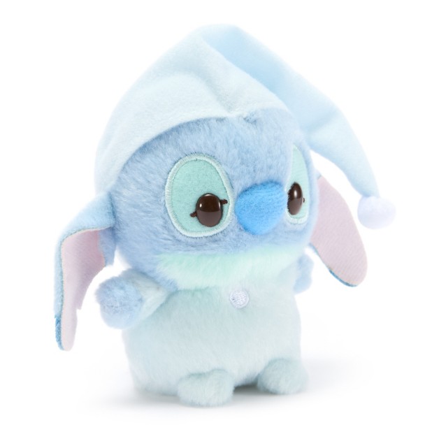 Stitch in Pajamas Urupocha-Chan Plush - Lilo & Stitch - Mini 4 3/4'' - Disney Store Japan