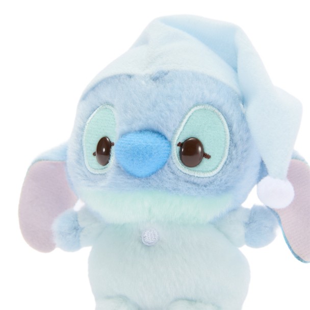 Stitch in Pajamas Urupocha-Chan Plush - Lilo & Stitch - Mini 4 3/4'' - Disney Store Japan