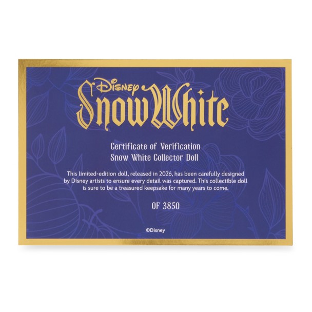 Snow White Limited Edition Doll - 17'' - Shanghai Disneyland