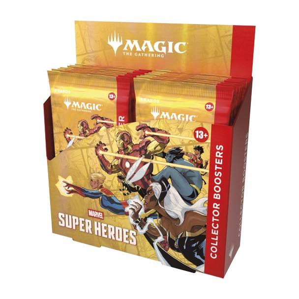 Marvel Super Heroes Magic The Gathering Collectible Card Game - Collector Boosters Box