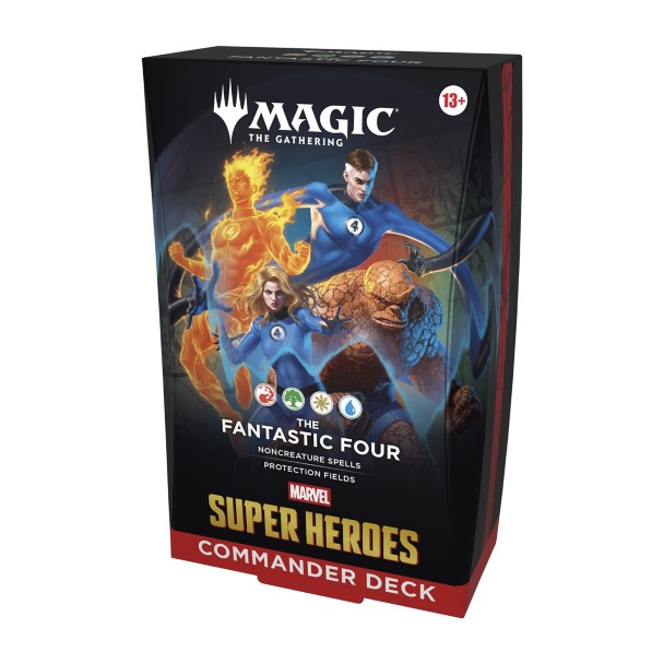 Marvel Super Heroes Magic The Gathering Collectible Card Game - Commander Deck Bundle