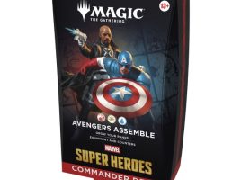 Marvel Super Heroes Magic The Gathering Collectible Card Game – Commander Deck Bundle