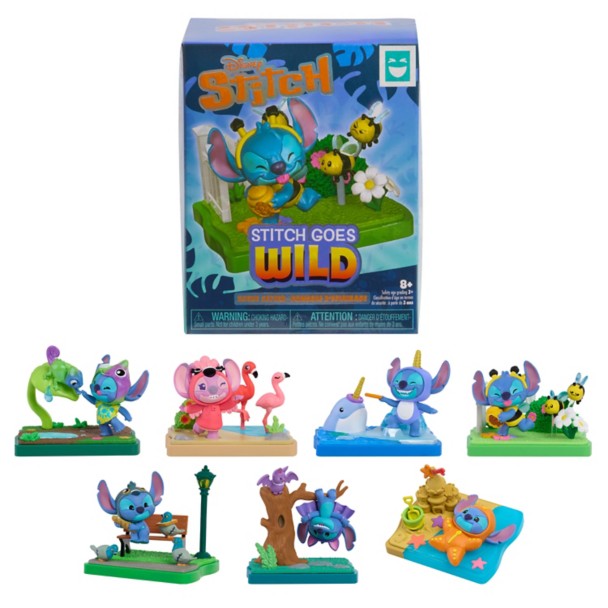 Stitch Goes Wild Scene Setter Mystery Vinyl Figure - Lilo & Stitch