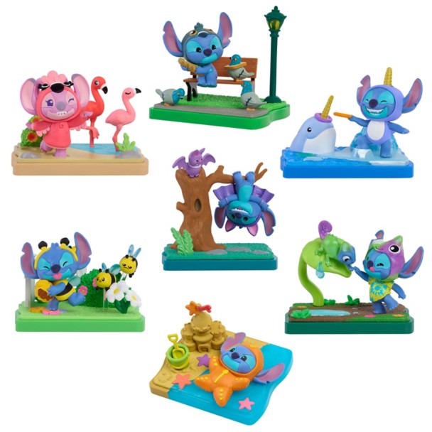 Stitch Goes Wild Scene Setter Mystery Vinyl Figure - Lilo & Stitch