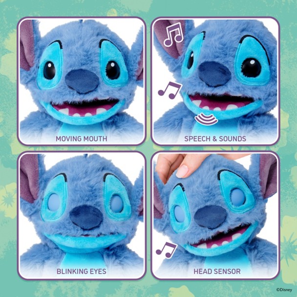 Stitch Palm Puppetronic - Lilo & Stitch - 8''