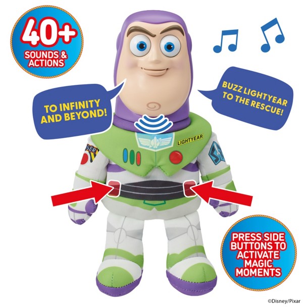 Buzz Lightyear Palm Puppetronic Interactive Talking Action Figure - Toy Story