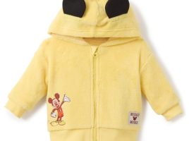 Mickey Mouse Plush Zip Hoodie for Baby now available for purchase