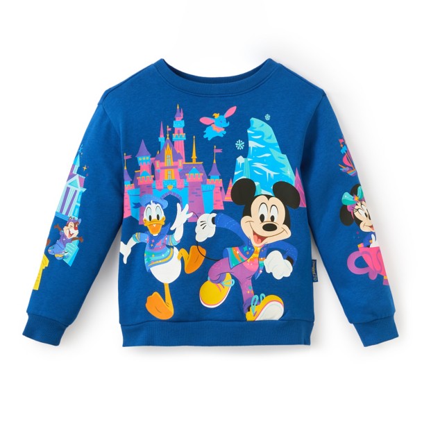 Disneyland Pullover Sweatshirt for Women - Berry