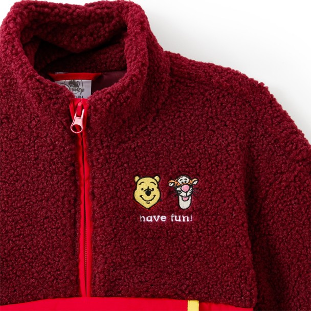 Winnie the Pooh and Tigger 1/4 Zip Pullover Jacket for Kids