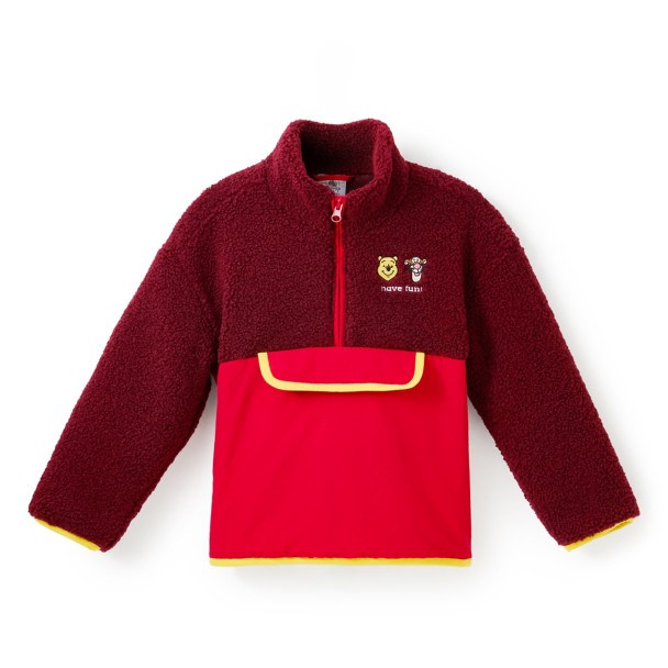 Winnie the Pooh and Tigger 1/4 Zip Pullover Jacket for Kids