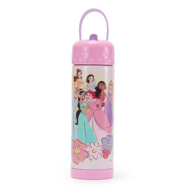 The Mandalorian and Grogu Water Bottle with Built-In Straw - Star Wars