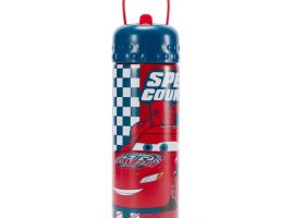 Lightning McQueen 16 oz. Stainless Steel Water Bottle with Built-In Straw – Cars – Purchase Online Now