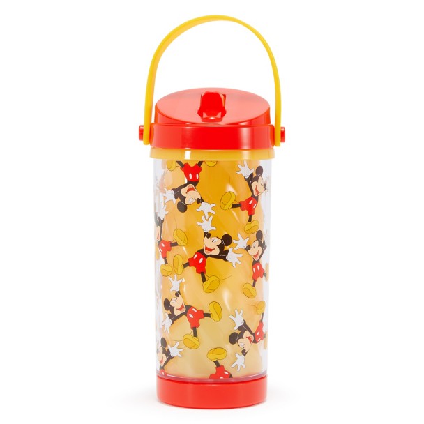 Spider-Man Water Bottle with Built-In Straw