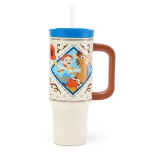 Jessie and Bullseye 30 oz. Stainless Steel Travel Tumbler with Straw - Toy Story 5