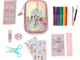Disney Princess Zip-Up Stationery Kit is now available online