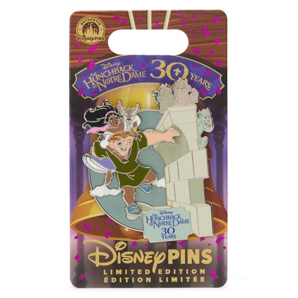 The Hunchback of Notre Dame 30th Anniversary Pin - Limited Edition