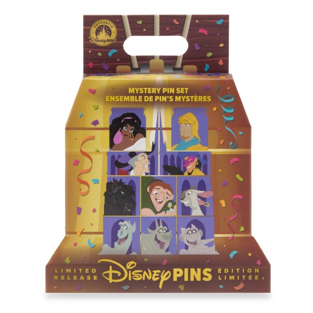 The Hunchback of Notre Dame 30th Anniversary Mystery Pin Blind Pack - 2-Pc. - Limited Release