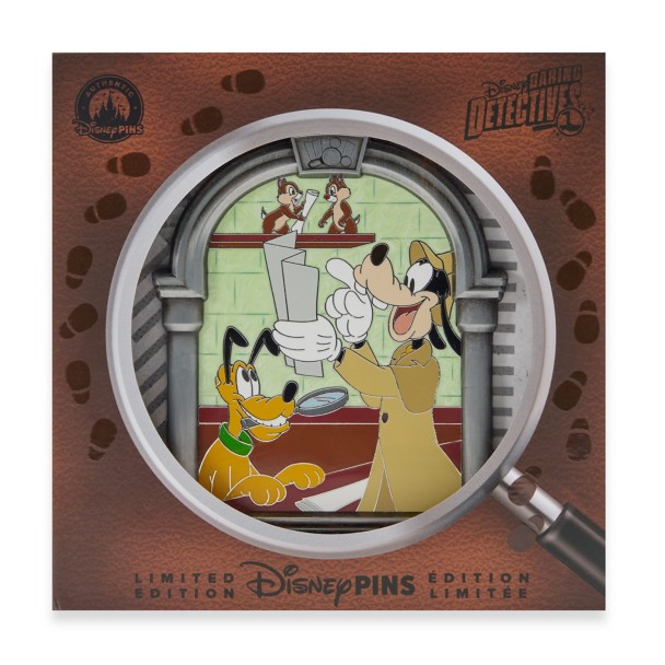 Goofy and Friends - Disney Daring Detectives Jumbo Pin - Limited Edition