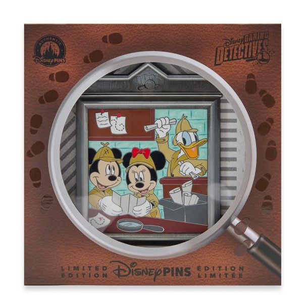 Mickey Mouse and Friends - Disney Daring Detectives Jumbo Pin - Limited Edition