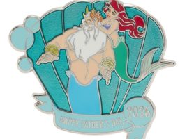 Ariel and King Triton Father’s Day 2026 Pin – The Little Mermaid – Limited Release released today