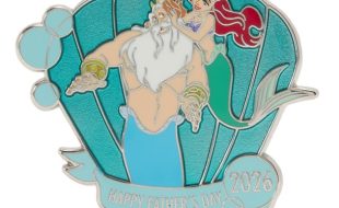 Ariel and King Triton Father’s Day 2026 Pin – The Little Mermaid – Limited Release released today