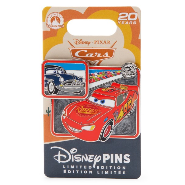 Cars 20th Anniversary Pin - Limited Edition