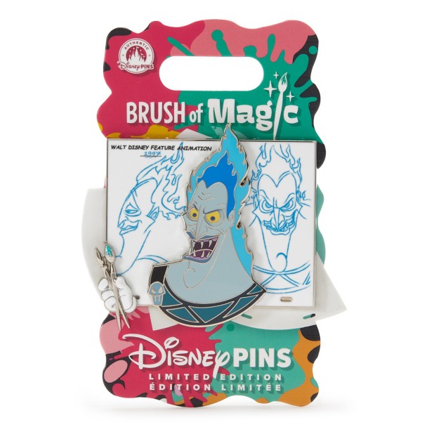Hades Pin - Hercules - Brush of Magic - Limited Edition