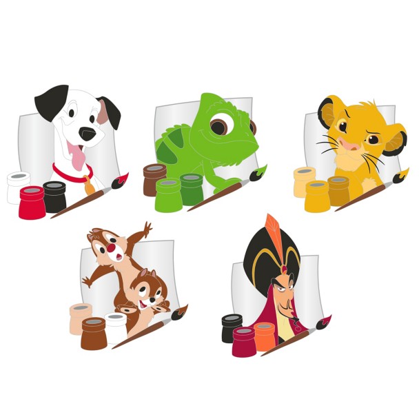 Disney Brush of Magic Mystery Pin Blind Pack Series 2 - 2-Pc. - Limited Release