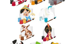 Disney Brush of Magic Mystery Pin Blind Pack Series 2 – 2-Pc. – Limited Release