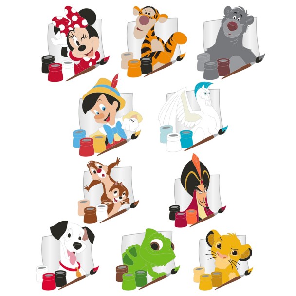 Disney Brush of Magic Mystery Pin Blind Pack Series 2 - 2-Pc. - Limited Release