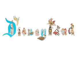 Disneyland 70th Anniversary Vault Collection Boxed Pin Set – Limited Edition
