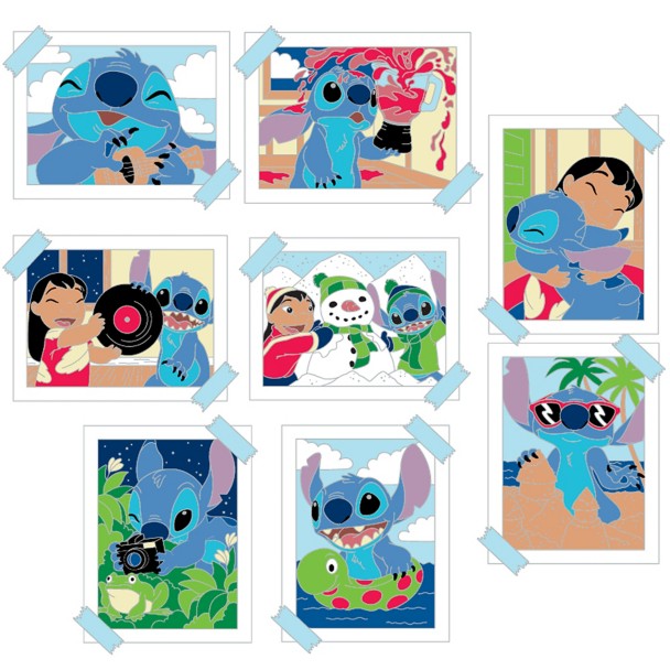 Lilo & Stitch Photographs Mystery Pin Blind Pack