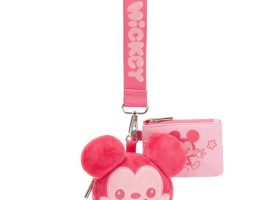 Mickey Mouse Wristlet Pouch and Plush Coin Purse Set is now out