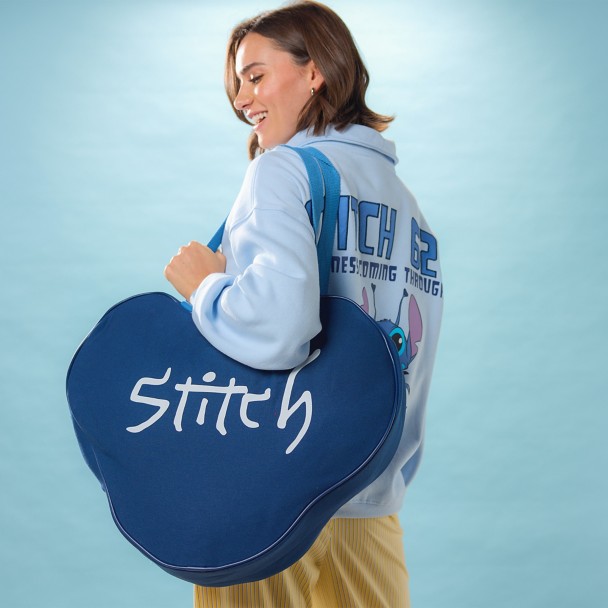 Stitch Big Face Canvas Tote - Lilo & Stitch