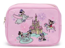 Mickey and Minnie Mouse in the Parks Large Pouchette by Stoney Clover Lane – Exclusive