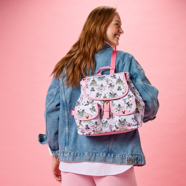 Mickey and Minnie Mouse in the Parks Backpack by Stoney Clover Lane