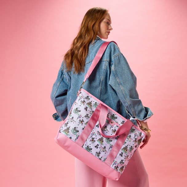 Mickey and Minnie Mouse in the Parks Weekend Tote Bag by Stoney Clover Lane - Exclusive