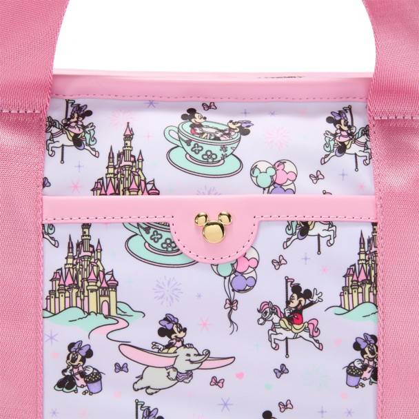 Mickey and Minnie Mouse in the Parks Weekend Tote Bag by Stoney Clover Lane - Exclusive
