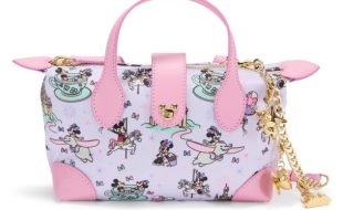 Mickey and Minnie Mouse in the Parks Mini Pouchette Bag by Stoney Clover Lane