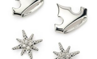 Disney Princess Tiara and Star Stud Earrings Set