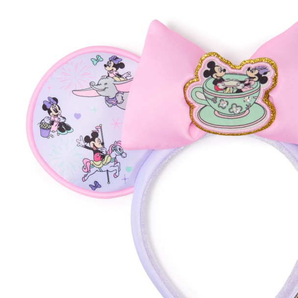 Mickey and Minnie Mouse in the Parks Ear Headband by Stoney Clover Lane