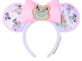 Mickey and Minnie Mouse in the Parks Ear Headband by Stoney Clover Lane